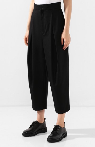 Шерстяные брюки YOHJI YAMAMOTO, арт. YJ-P43-131, фото 3
