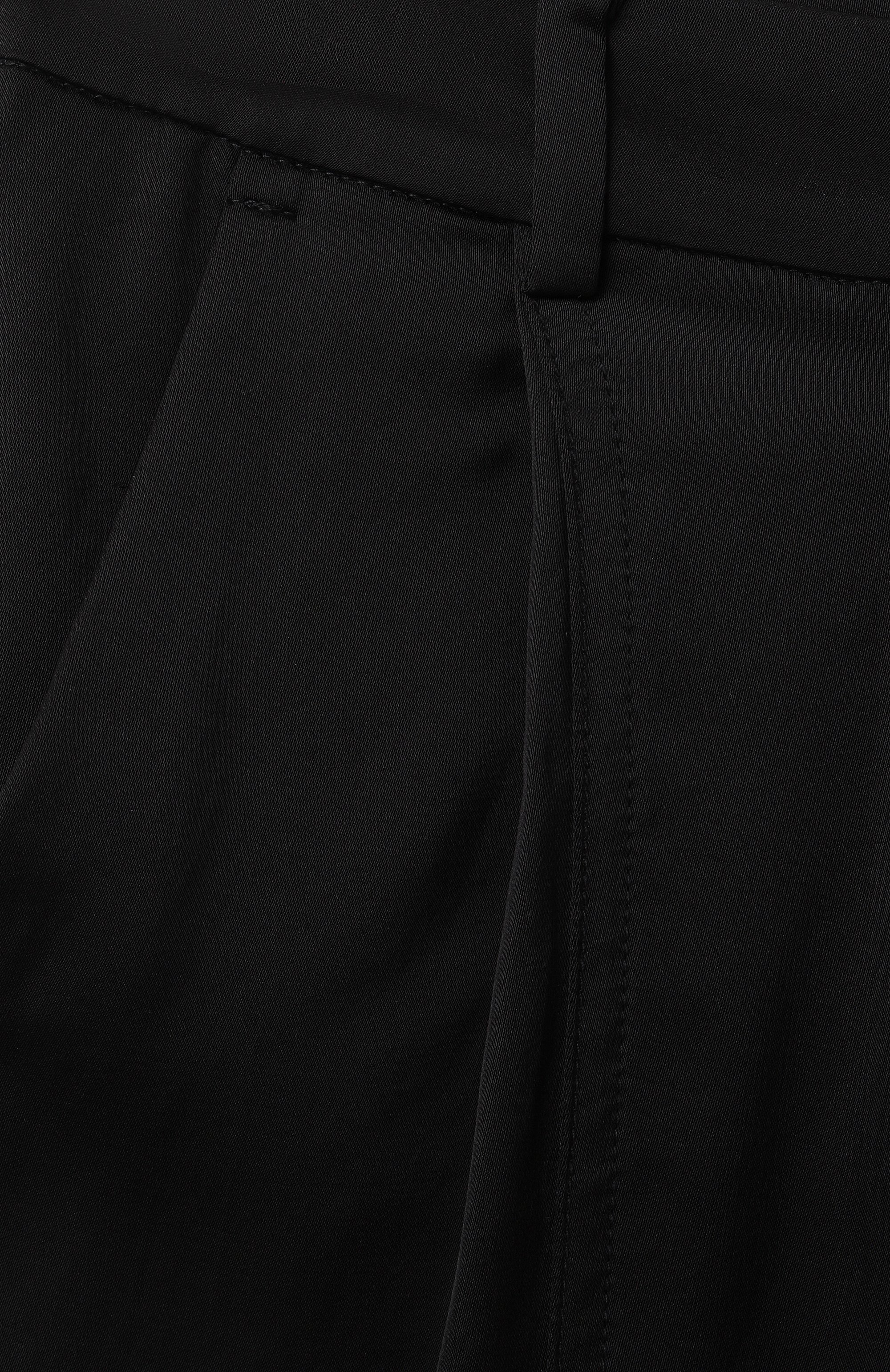 Шорты из вискозы N21 черного цвета по цене 19200 руб., арт. N2101C/N0397, фото 3 Шорты из вискозы N21, арт. N2101C/N0397, фото 3