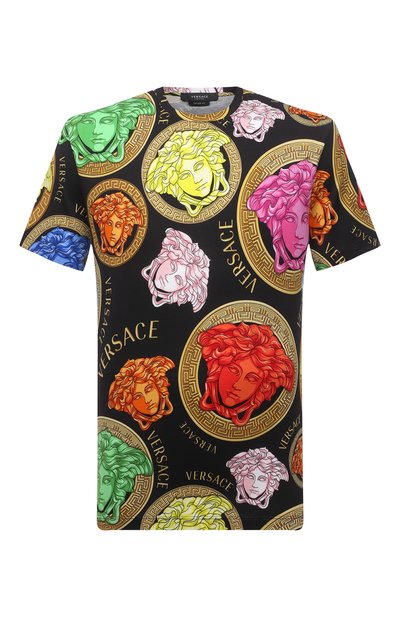 Хлопковая футболка VERSACE, арт. A77276/1F01063, фото 1