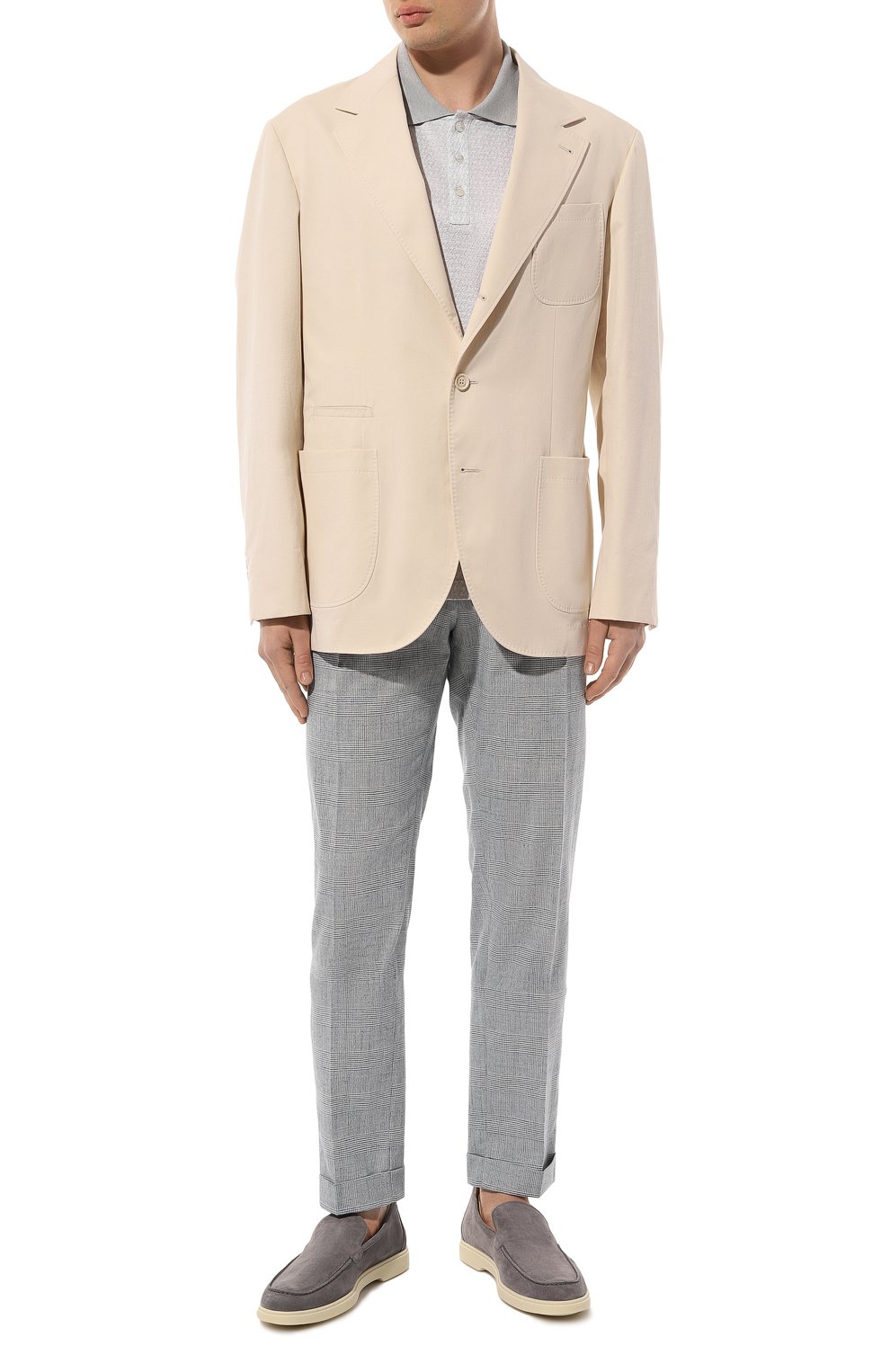 Поло из хлопка и шелка ZILLI, арт. KBP005M0107VZJA00M, фото 2