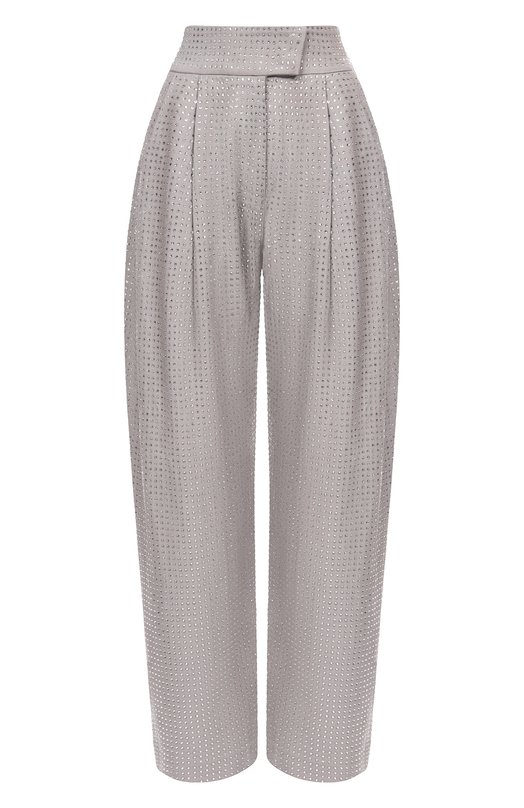 Брюки с отделкой стразами Pinko 103549/A287 Серый 103549/A287