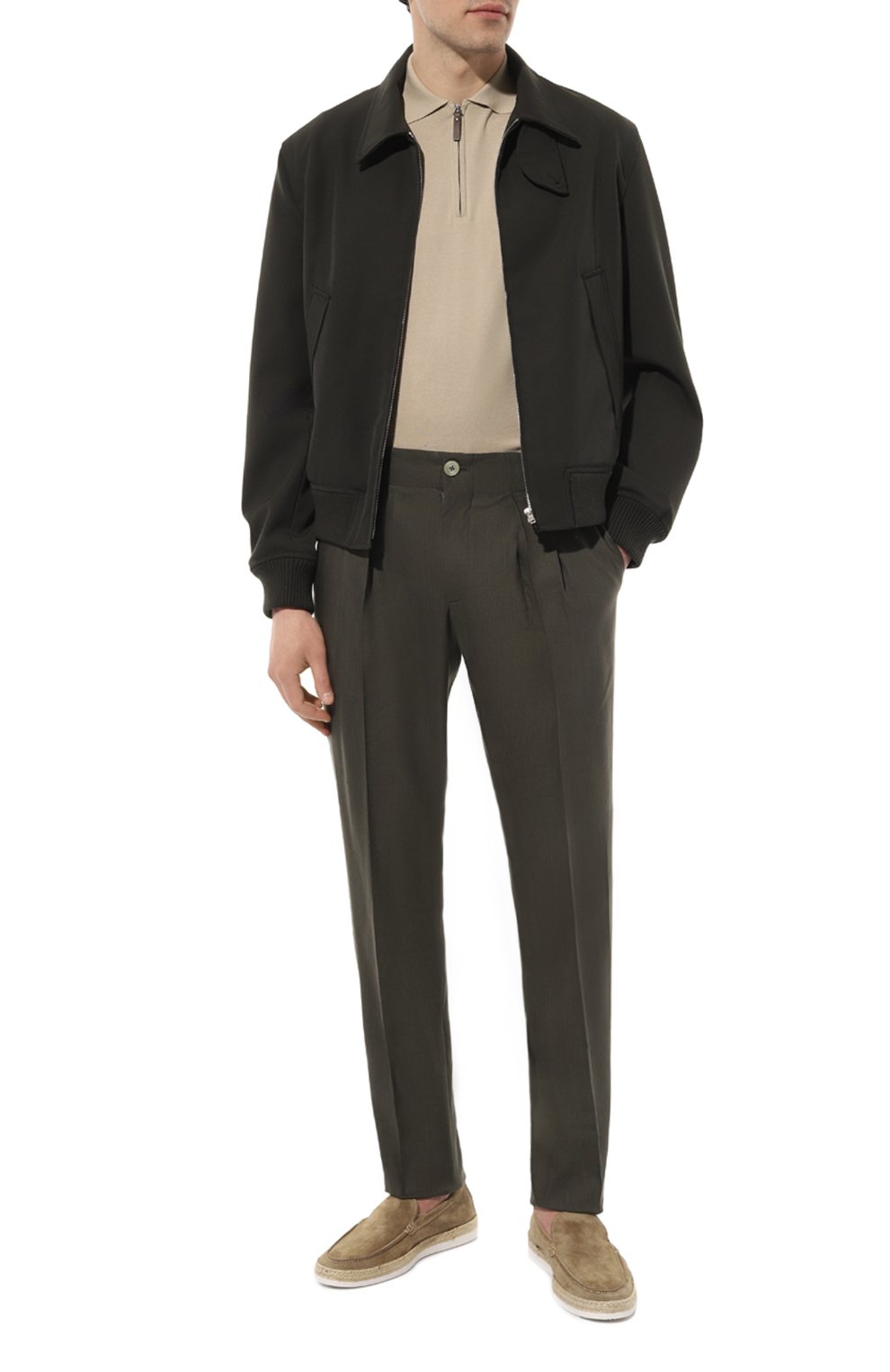 Брюки изо льна и шерсти STEFANO RICCI, арт. M1T24SR015/WL003L, фото 2