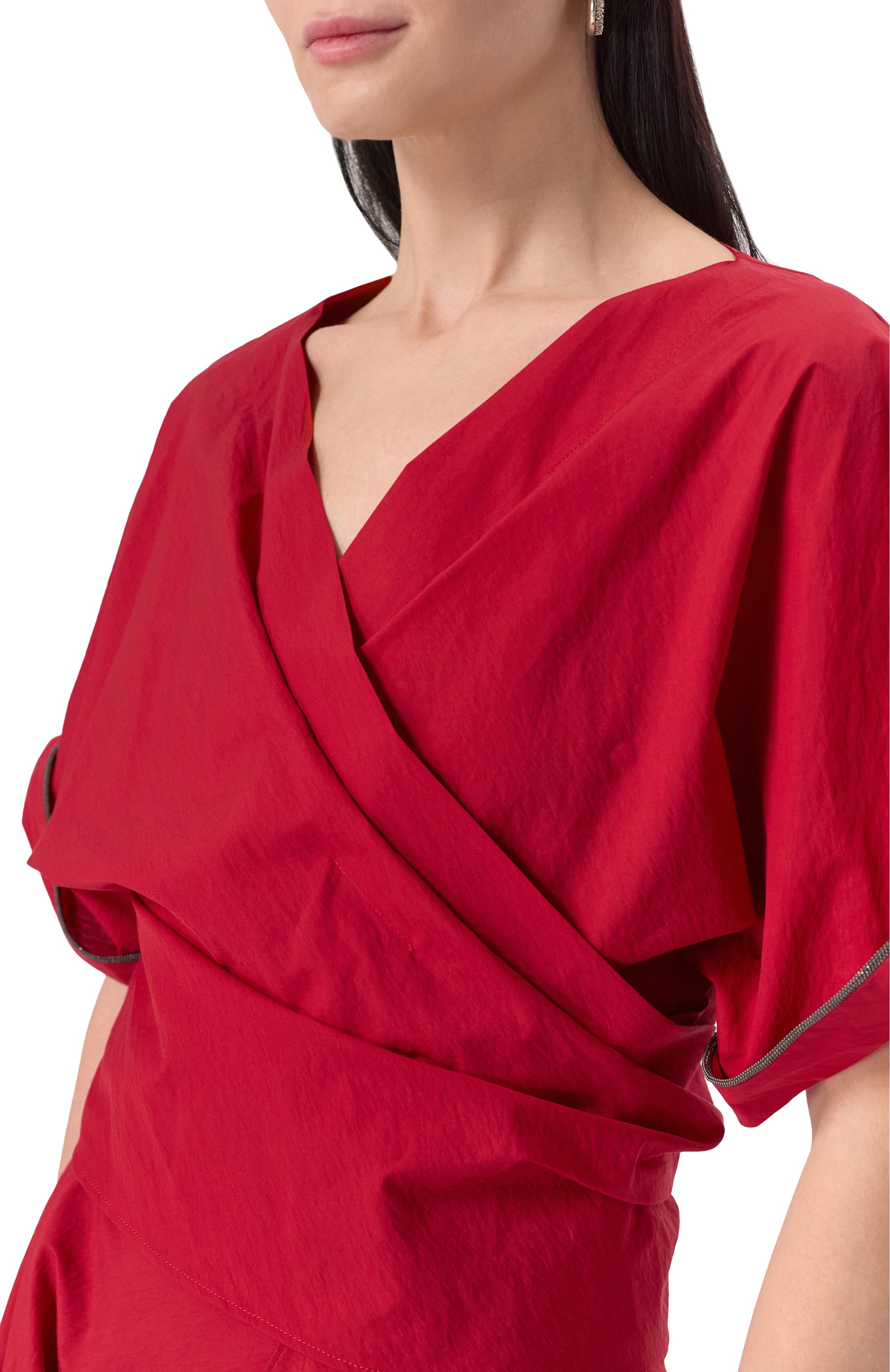 Хлопковый топ BRUNELLO CUCINELLI, арт. M0F79FB206, фото 5