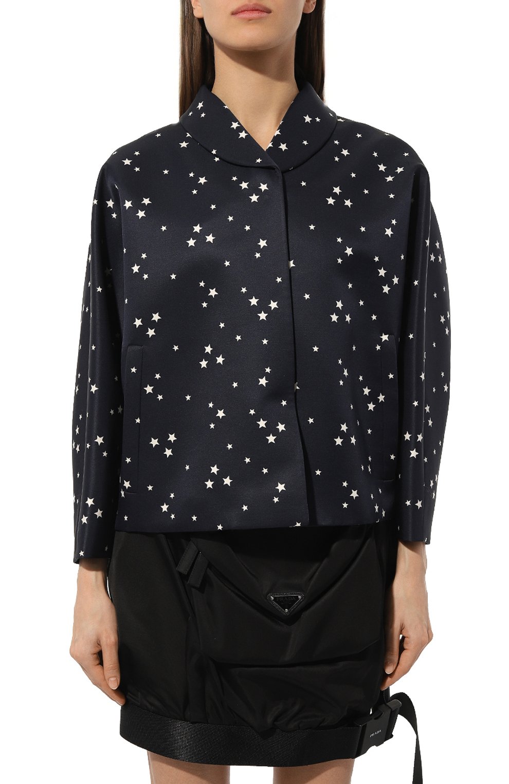 Жакет из шерсти и шелка PRADA, арт. P570L-1YHC-F069Q-211, фото 3