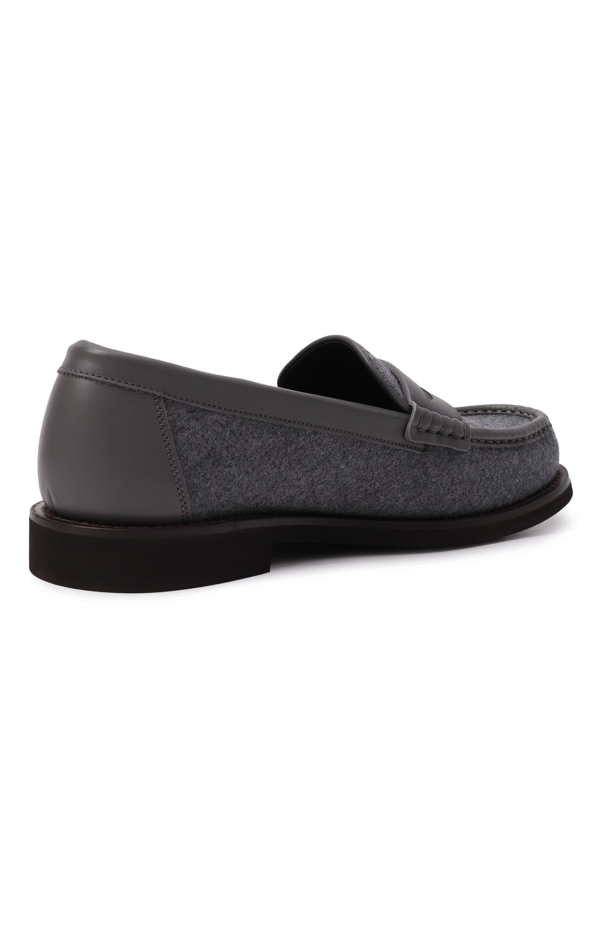 Текстильные пенни-лоферы BRUNELLO CUCINELLI, арт. MZ26G3012P, фото 5