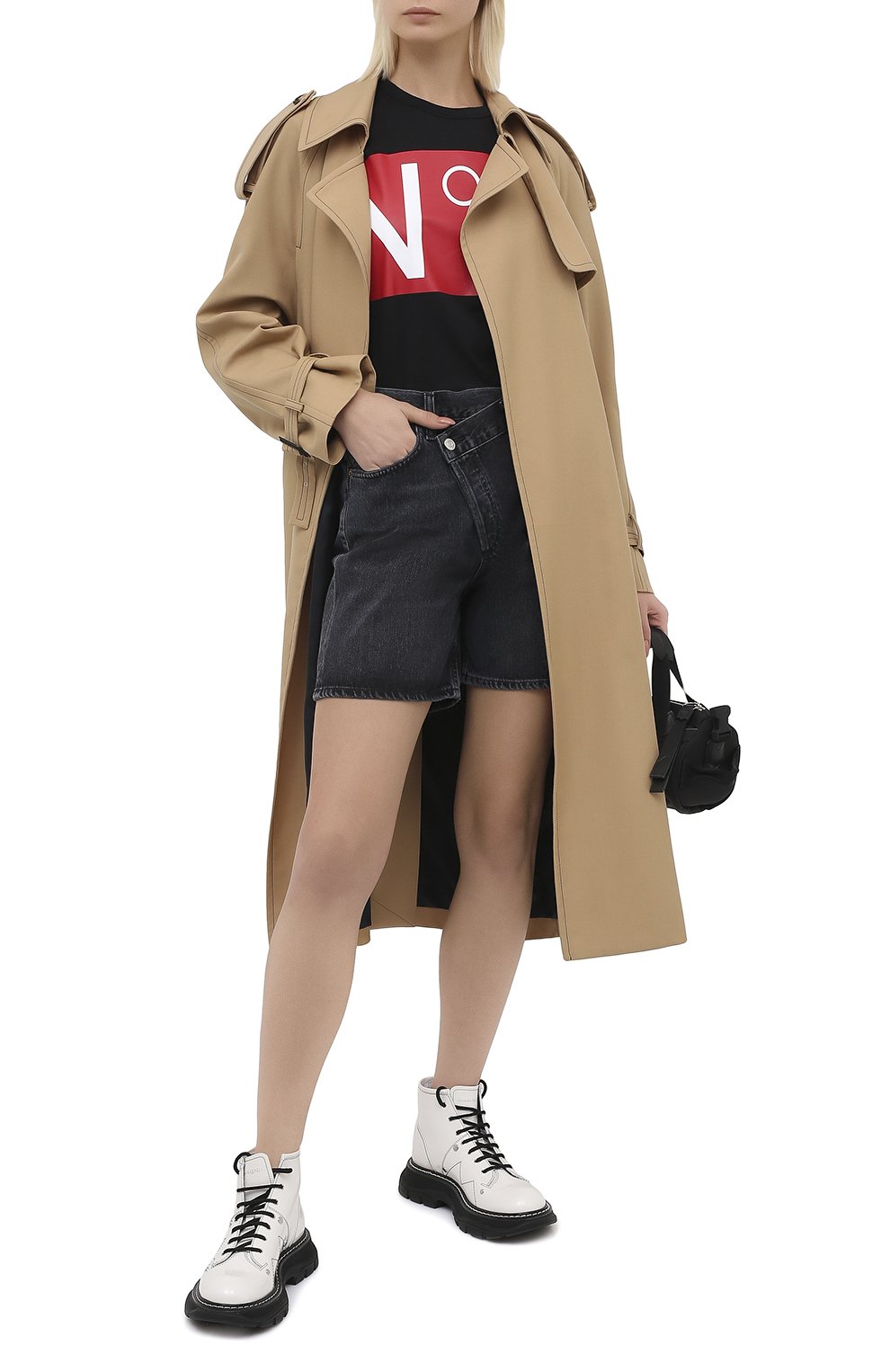 Джинсовые шорты AGOLDE, арт. A9009-1157, фото 2