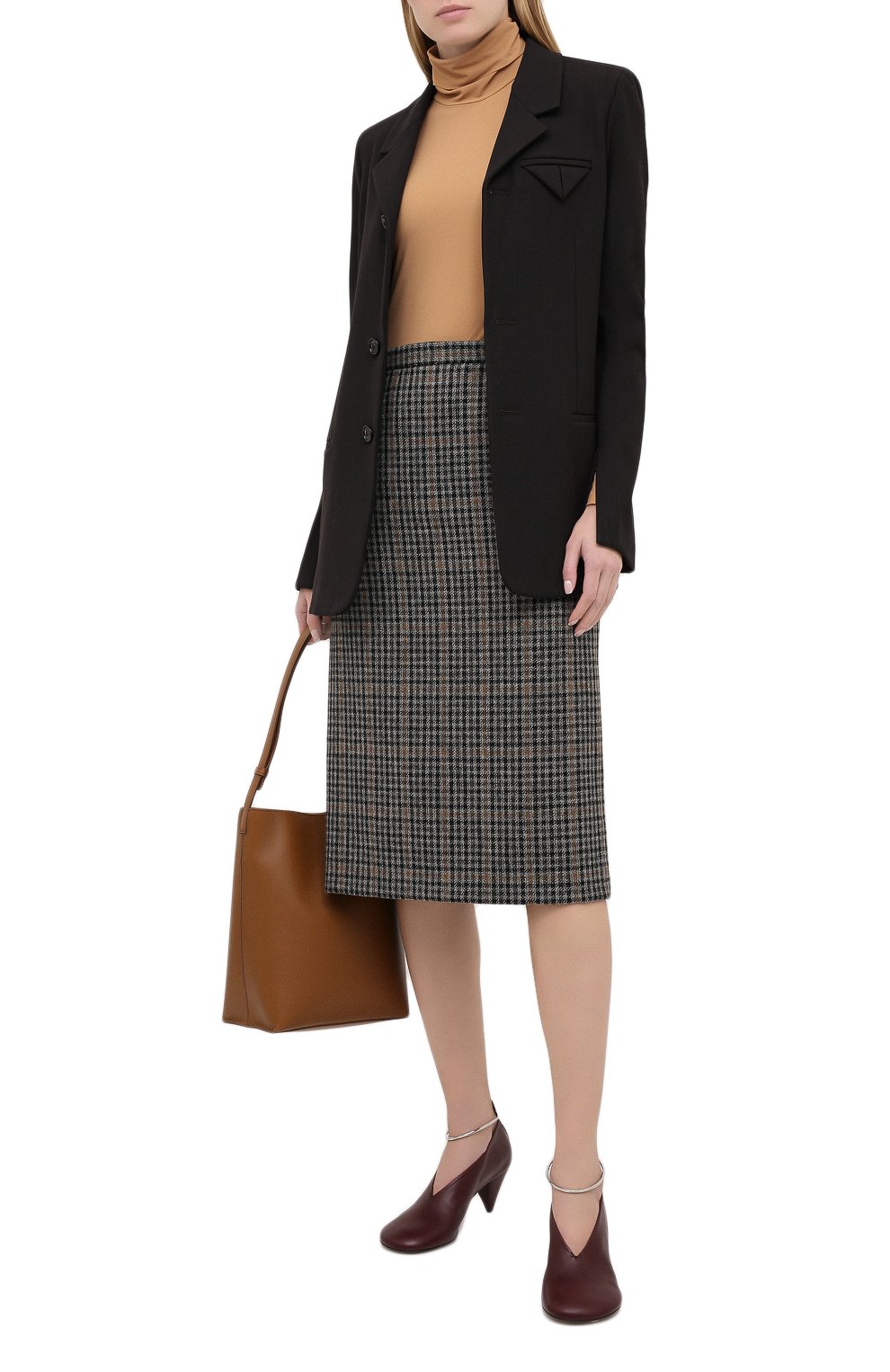 Водолазка JIL SANDER бежевого цвета по цене 23650 руб., арт. JSCQ705047-WQ477108, фото 2 Водолазка JIL SANDER, арт. JSCQ705047-WQ477108, фото 2