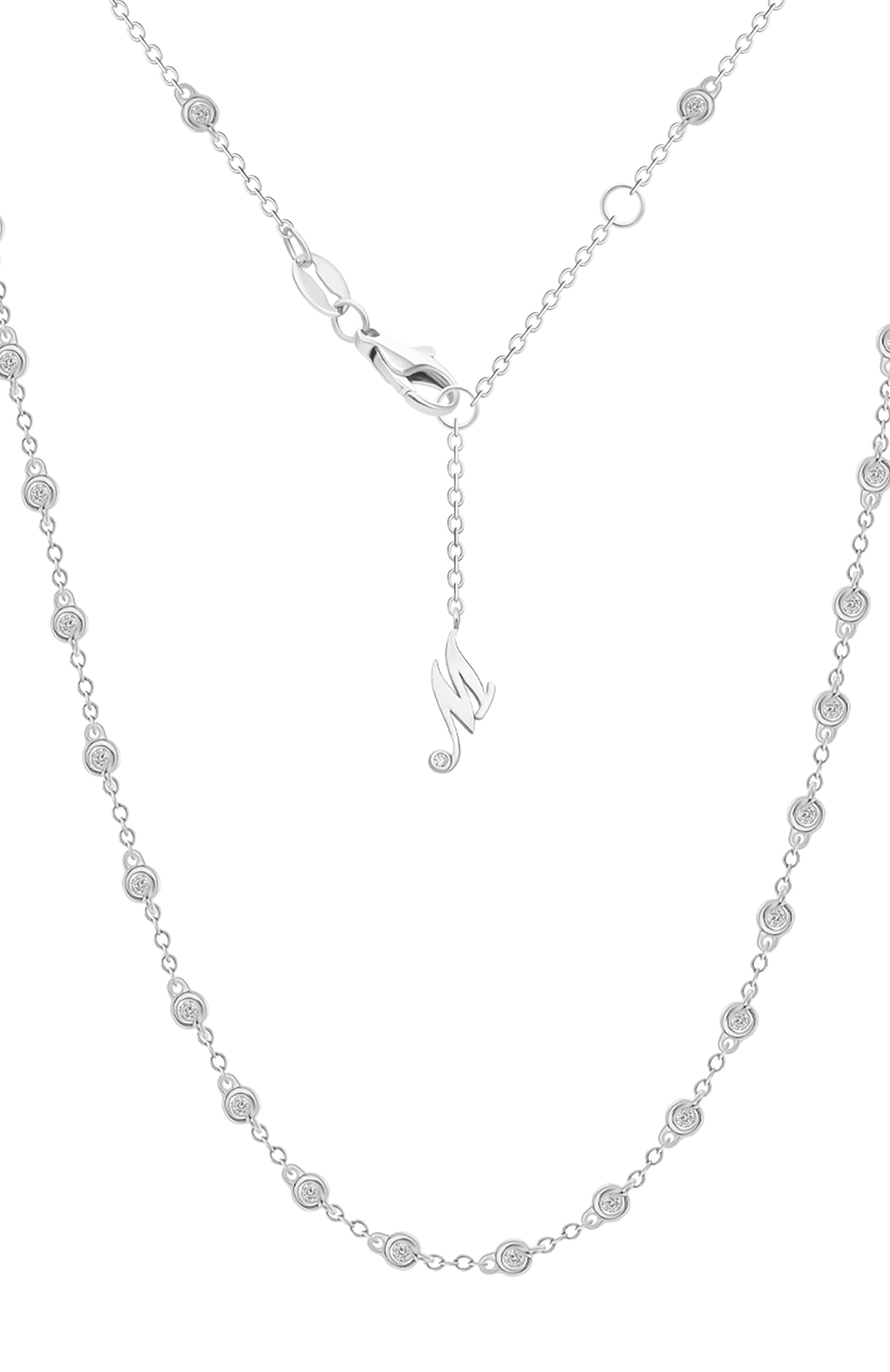 Колье MERCURY, арт. MN5775/WG/RD0.60, фото 1