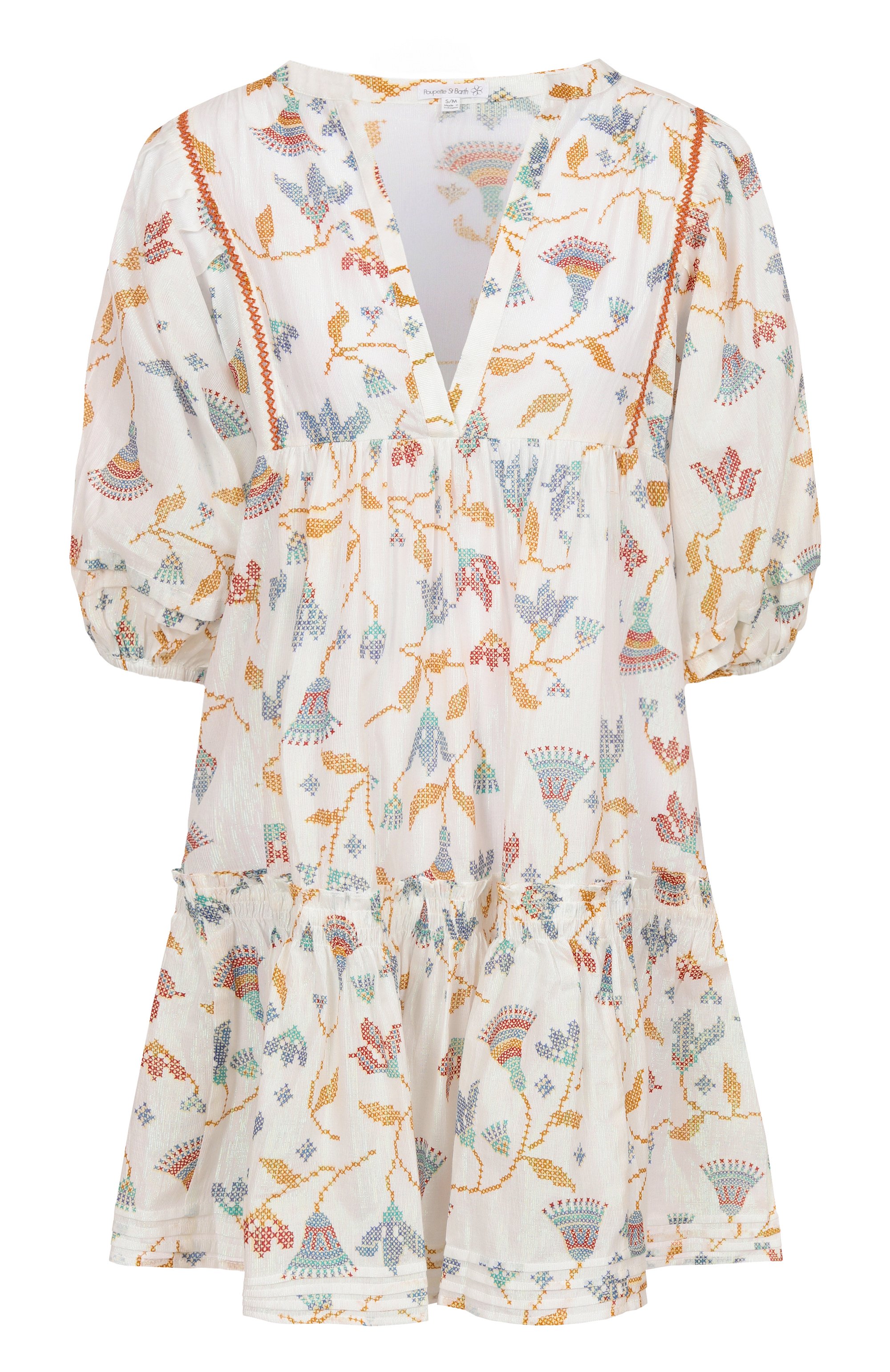 Хлопковое платье POUPETTE ST BARTH, арт. W4RS25NK, фото 1