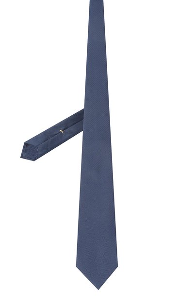Шелковый галстук CANALI синего цвета по цене 22100 руб., арт. 97/HX03696, фото 3 Шелковый галстук CANALI, арт. 97/HX03696, фото 3
