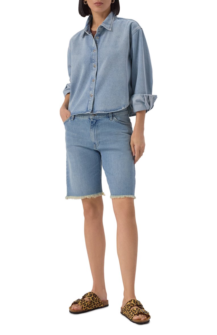 Джинсовая рубашка FRAME DENIM, арт. 7003967, фото 1