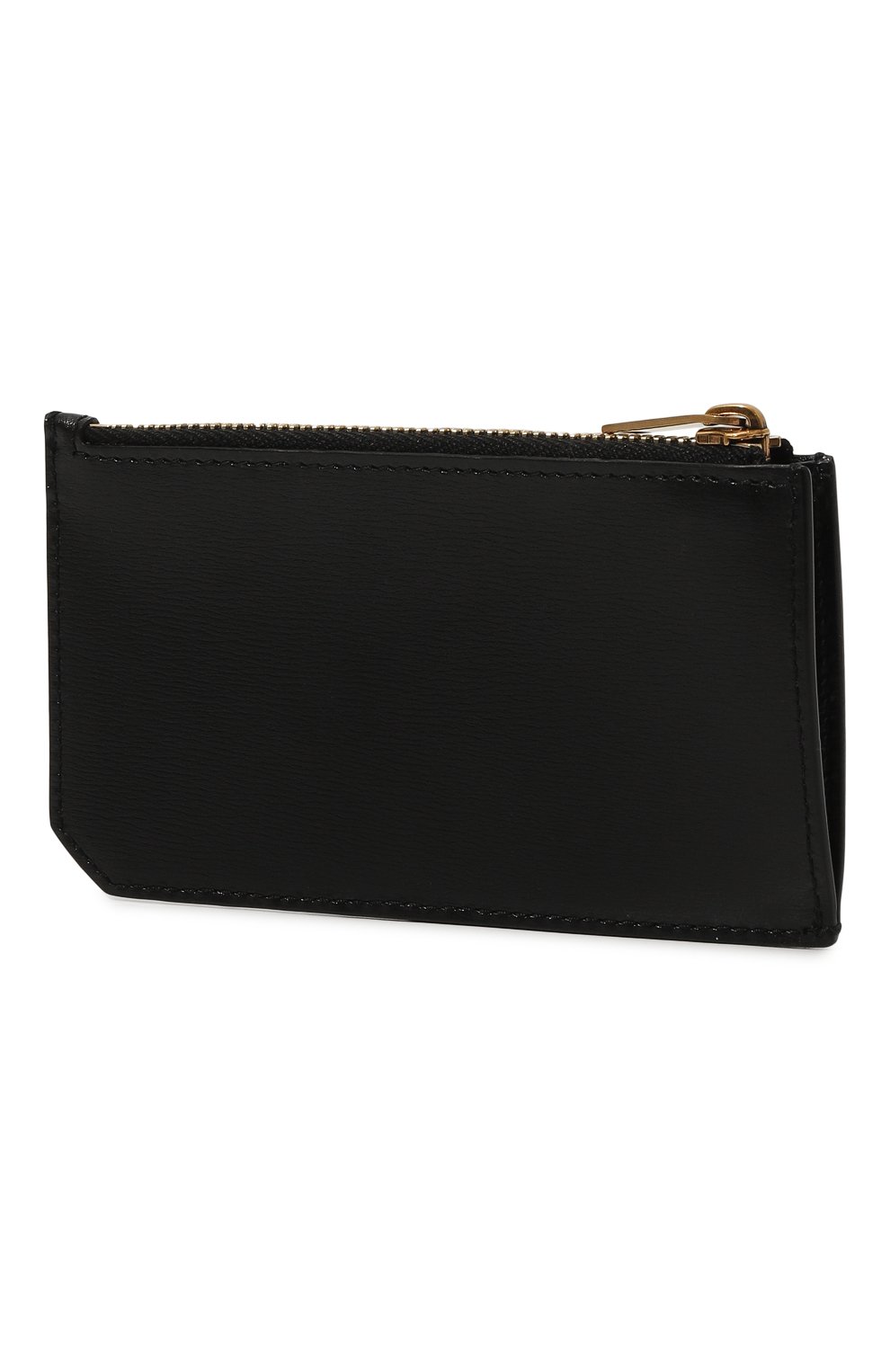 Кожаный футляр для кредитных карт SAINT LAURENT черного цвета по цене 42300 руб., арт. 629899/02G0W, фото 2 Кожаный футляр для кредитных карт SAINT LAURENT, арт. 629899/02G0W, фото 2