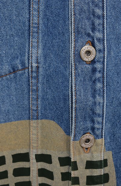 Джинсовая рубашка LOEWE, арт. H897Y02X01, фото 5
