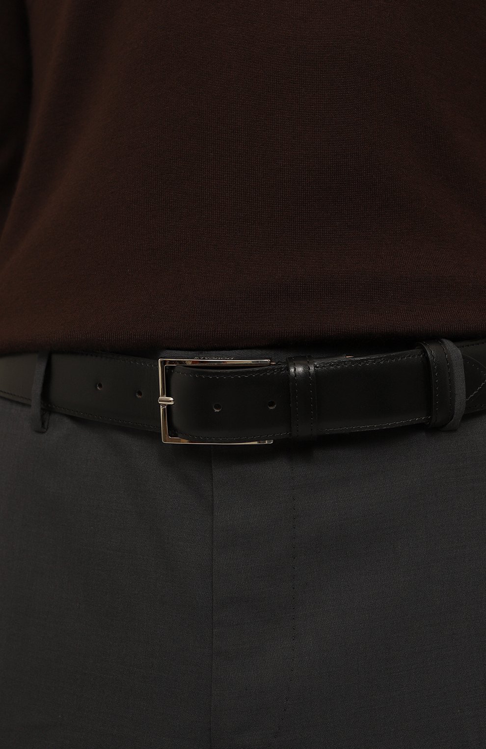 Кожаный ремень DOUCAL'S, арт. DC0001SIGMUF1599, фото 2