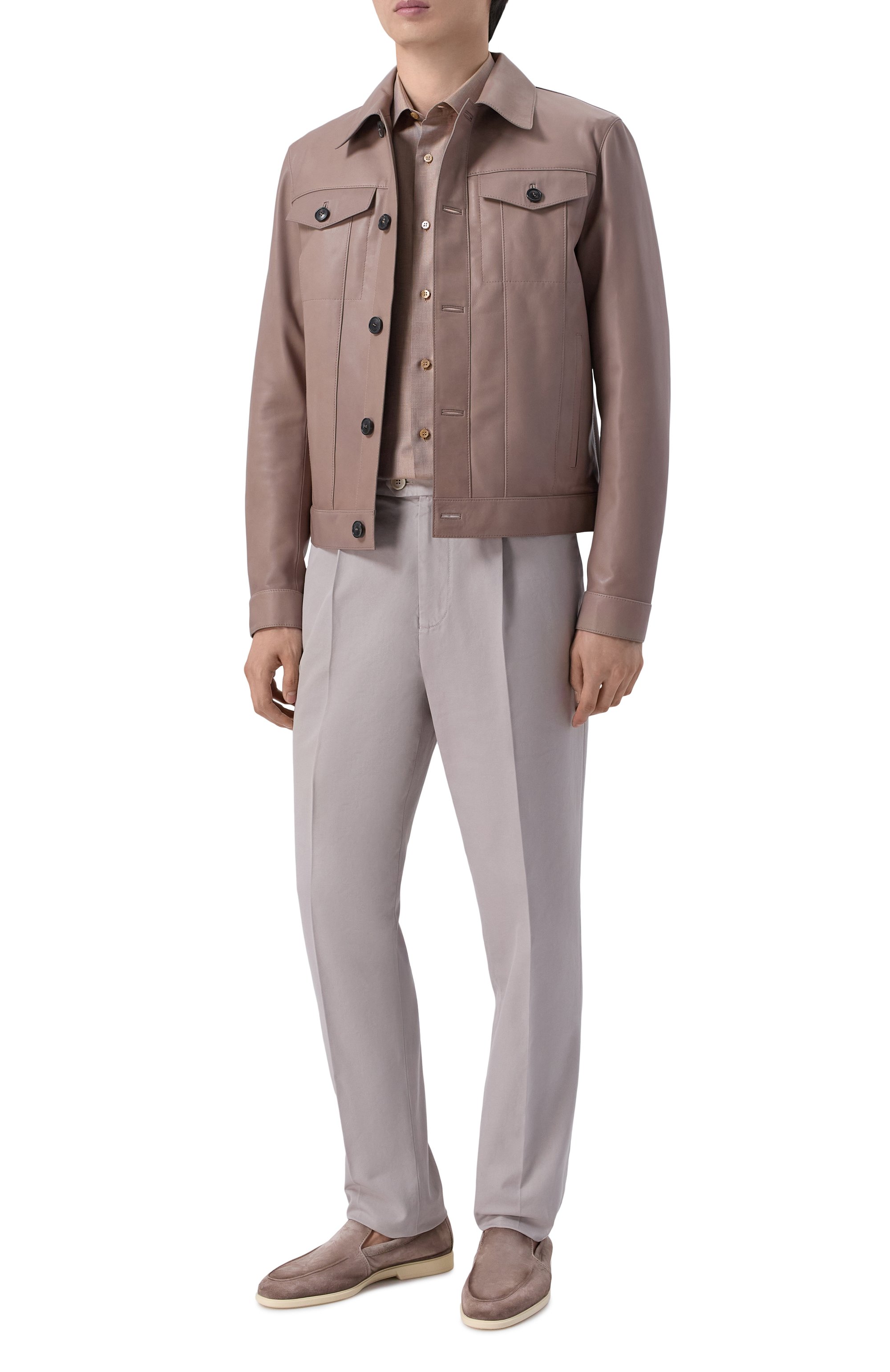 Рубашка из хлопка и льна STEFANO RICCI, арт. MC008361/R3165, фото 2