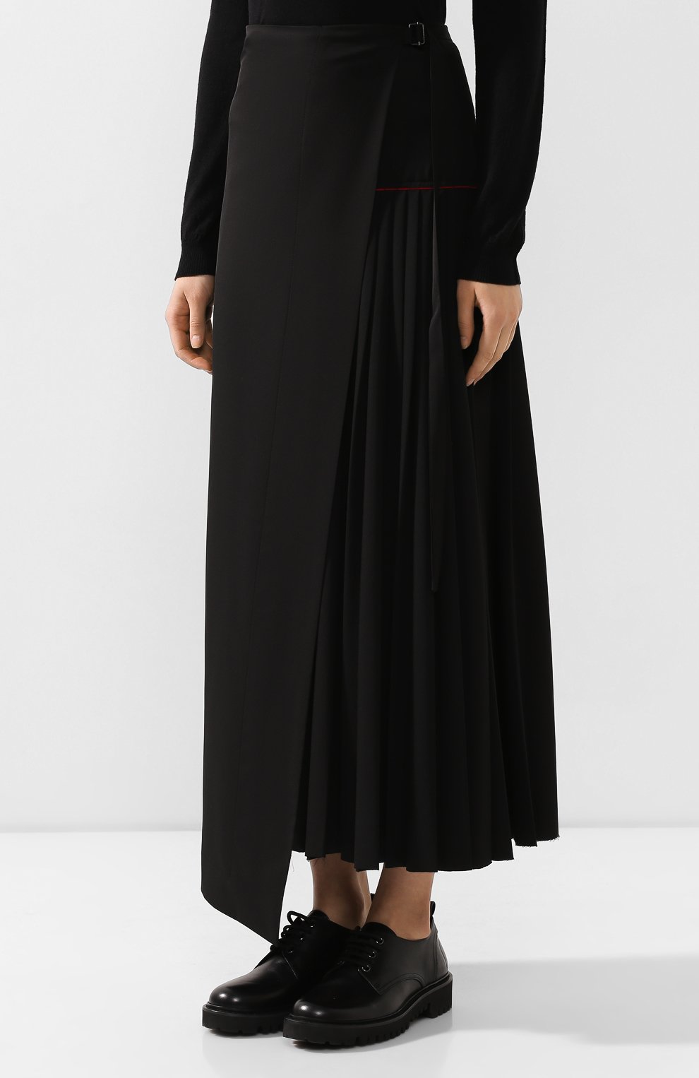 Шерстяная юбка ISABEL BENENATO, арт. DW13F19, фото 3