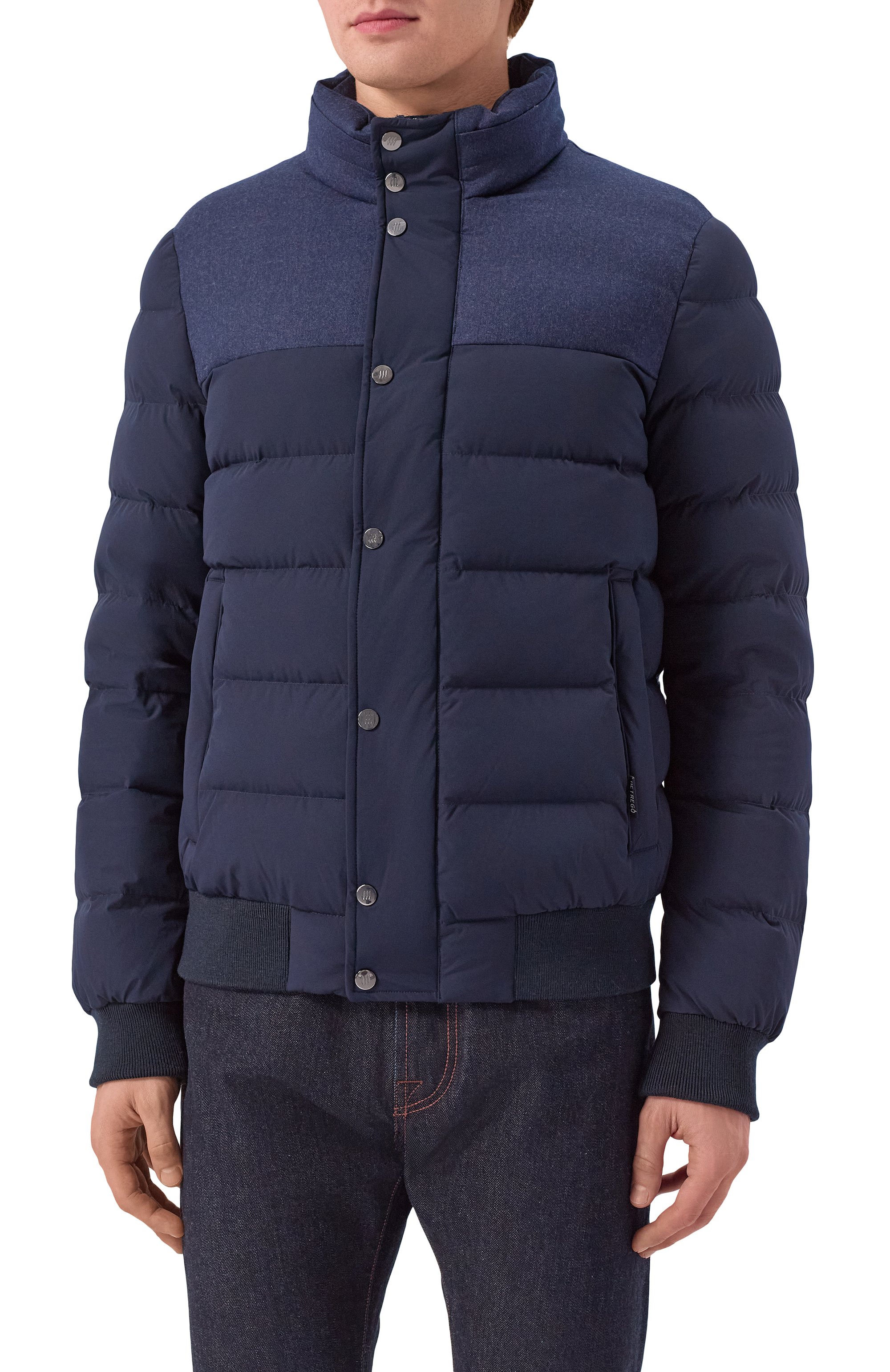 Пуховик с воротником из кролика HETREGO, арт. 8P512R/B0RIS, фото 6