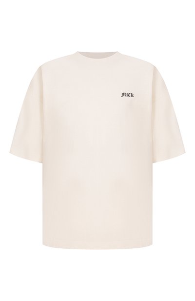 Женская хлопковая футболка VETEMENTS, арт. ME76TR188V/1200 LIGHT JERSEY