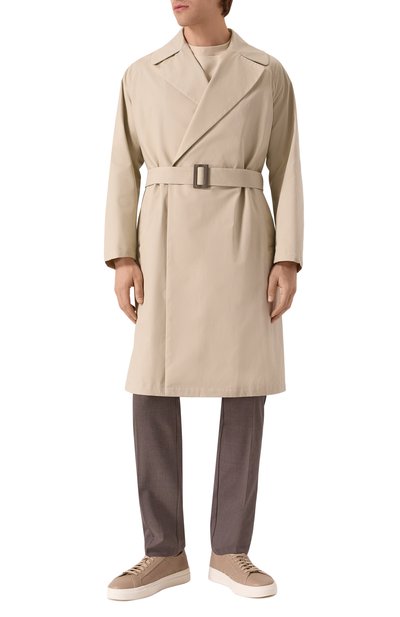 Хлопковый тренч HEVO, арт. BRINDISI S 070/H709, фото 3