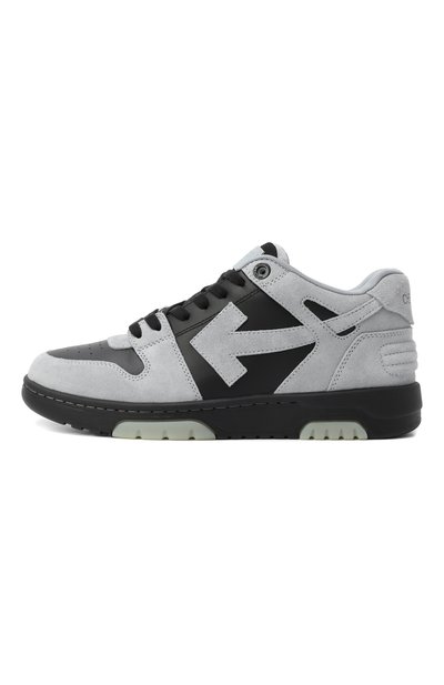 Замшевые кеды out of office OFF-WHITE, арт. 0MIA189S25LEA0070510, фото 4