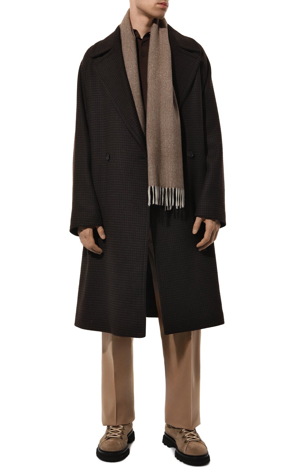 Шерстяные брюки CORNELIANI, арт. 944H22-9418110, фото 2