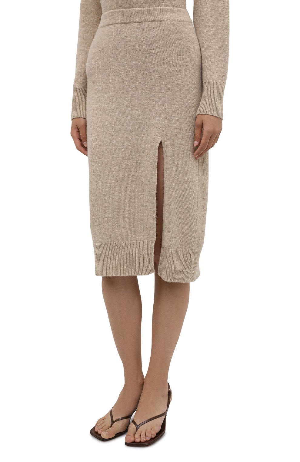 Юбка из шерсти и кашемира LORENA ANTONIAZZI, арт. A21114SM002/1906K, фото 3