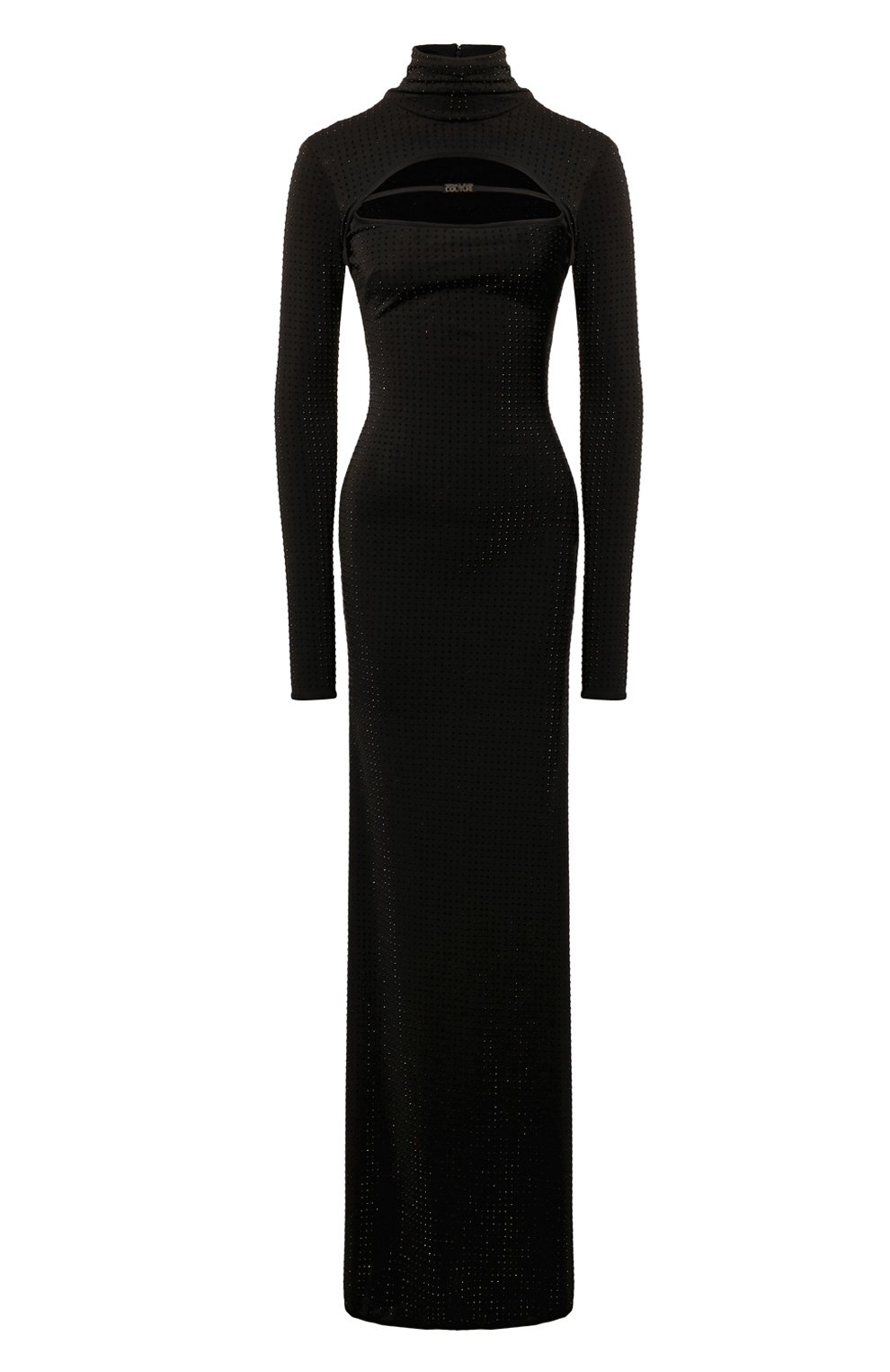 Платье с отделкой стразами VERSACE JEANS COUTURE, арт. 77HA0902/J0124, фото 1