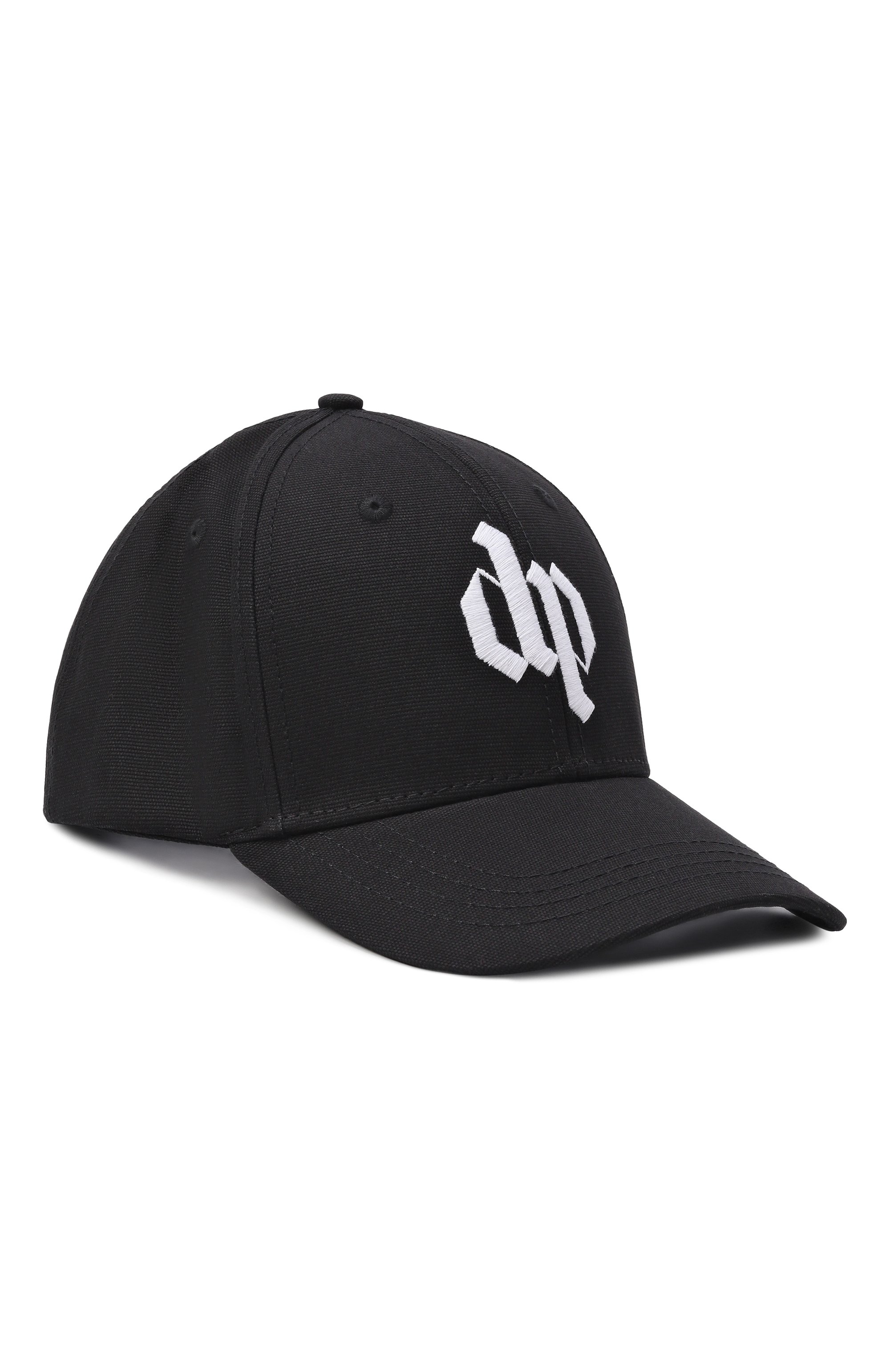 Хлопковая бейсболка DARKPARK черного цвета по цене 13600 руб., арт. UHT01/AFA06, фото 1 Хлопковая бейсболка DARKPARK, арт. UHT01/AFA06, фото 1