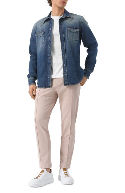 Кожаные кеды BLU BARRETT, арт. RISE-13469.2, фото 2