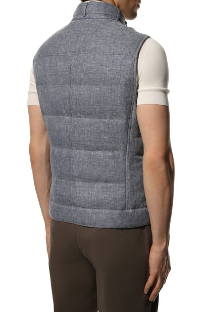 Пуховый жилет BRUNELLO CUCINELLI, арт. MD4951283, фото 4