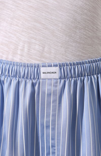 Брюки из вискозы и шелка BALENCIAGA, арт. 595222/TG022, фото 5