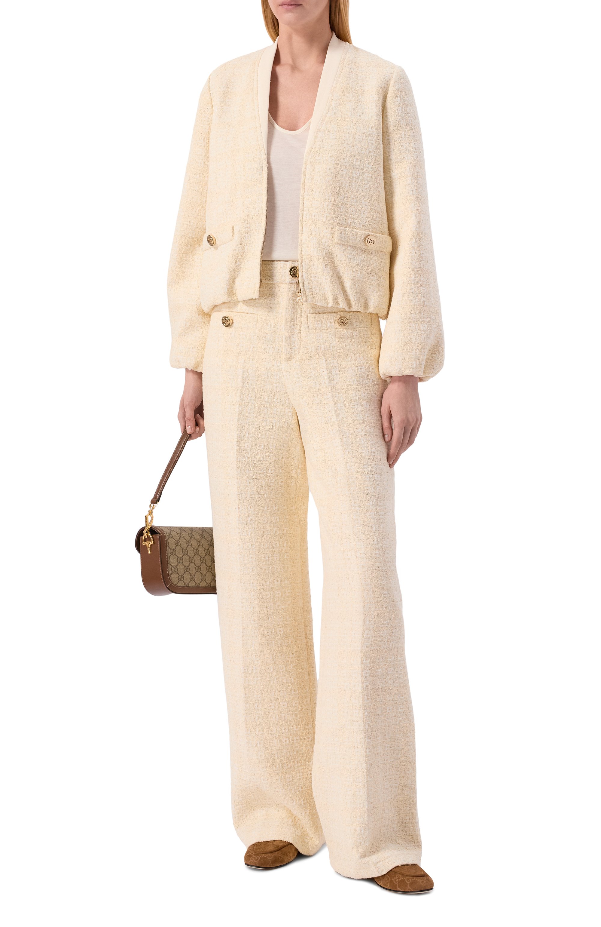 Твидовый жакет GUCCI, арт. 851888/ZAUB6, фото 2