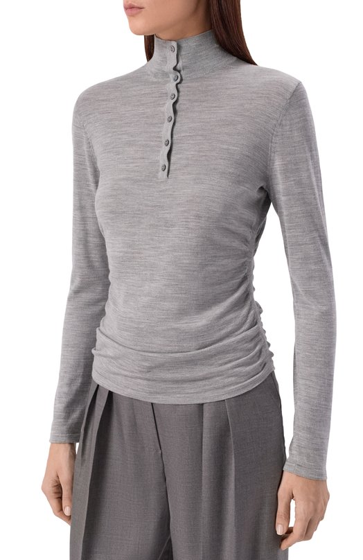 Шерстяная водолазка Theory P0811708 Серый  P0811708 Фото 3