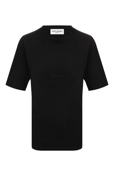 Хлопковая футболка SAINT LAURENT, арт. 747125/YB2XE, фото 1