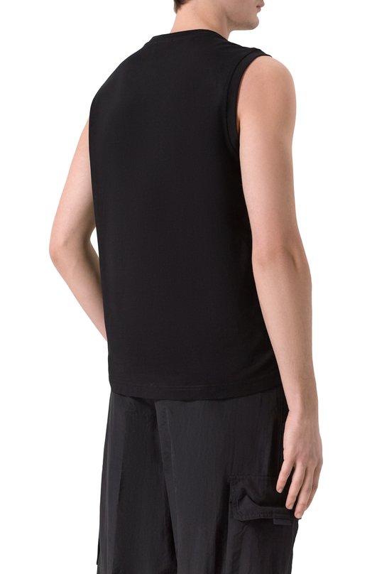 Хлопковая майка Diesel A10508/0GRAI Чёрный  A10508/0GRAI Фото 4