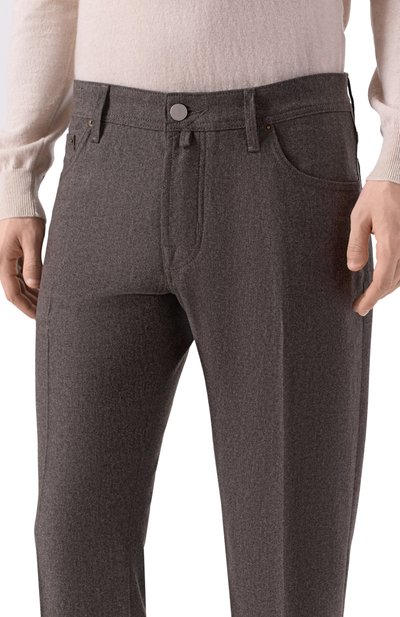 Шерстяные брюки JACOB COHEN, арт. 25I P/JUM_QW005 001 S3679 RW, фото 5