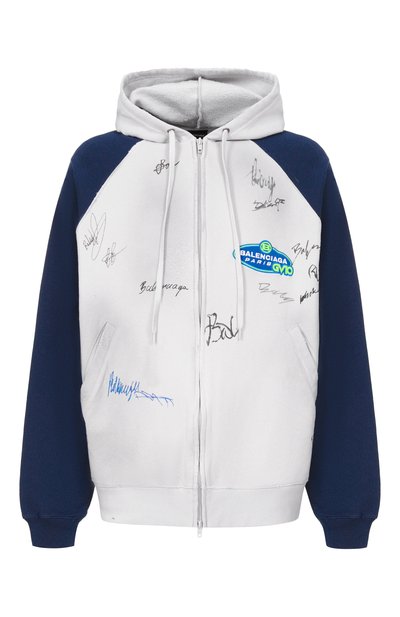 Мужской хлопковая толстовка BALENCIAGA, арт. 850418/TTVE3