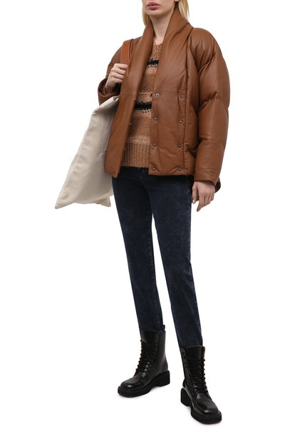 Кожаный пуховик FRAME DENIM, арт. LWLT0468, фото 2