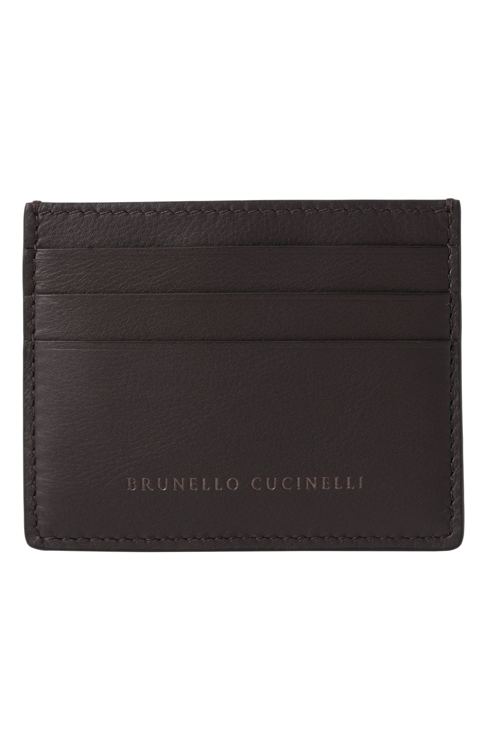 Кожаный футляр для кредитных карт BRUNELLO CUCINELLI, арт. MWCRM2713, фото 1