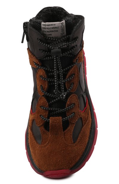 Высокие замшевые кроссовки RONDINELLA, арт. 11958E/6430/40-42, фото 4