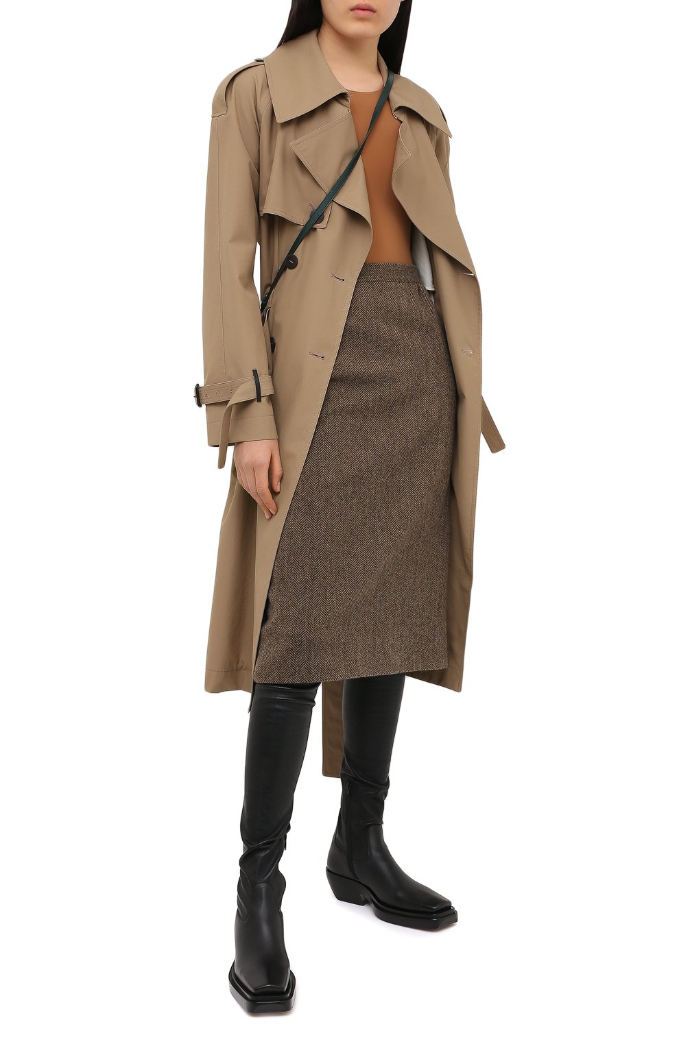 Шерстяная юбка MAISON MARGIELA, арт. S51MA0422/S53184, фото 2