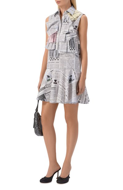 Хлопковое платье MOSCHINO, арт. A0453/0451, фото 2