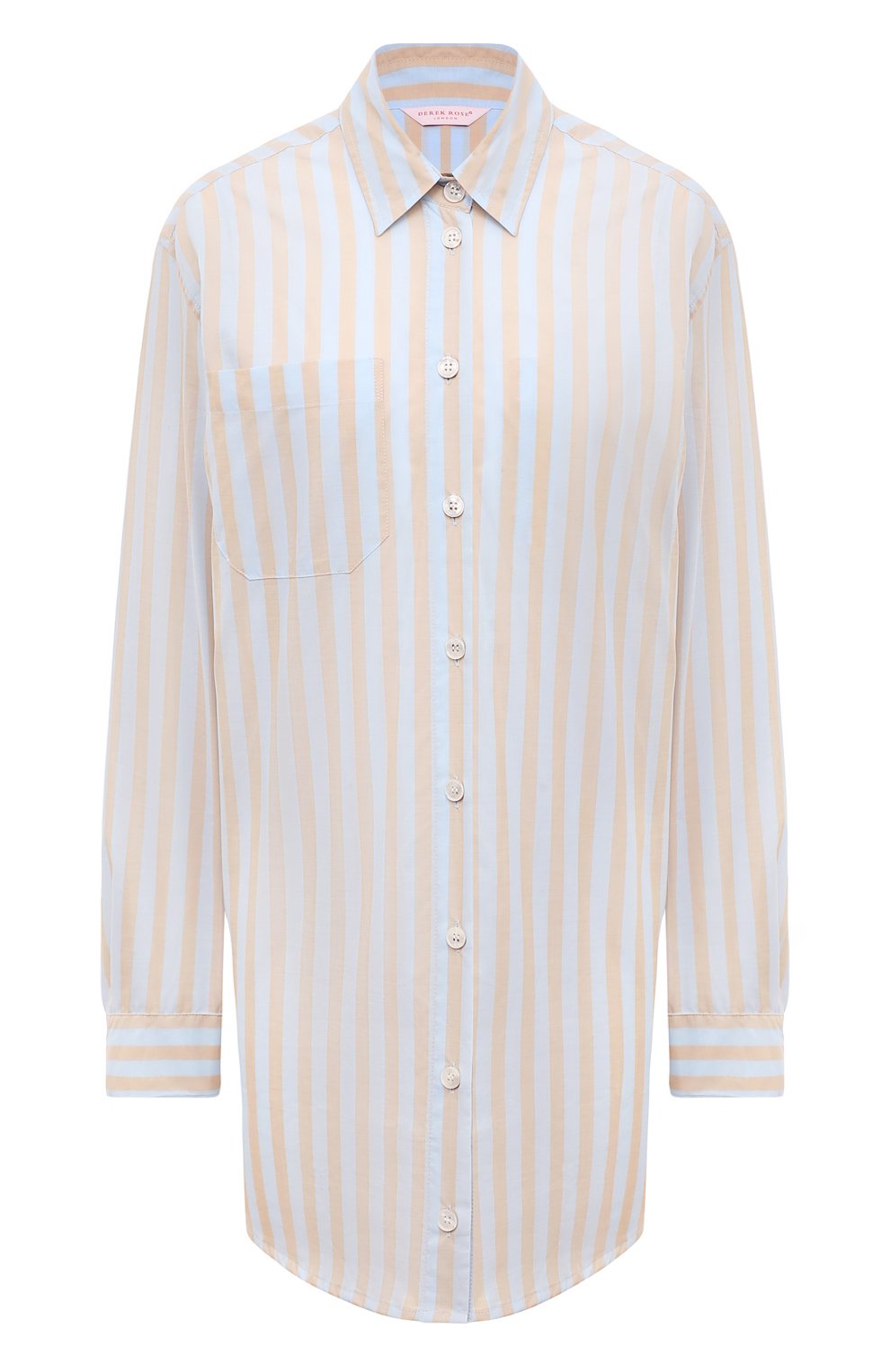 Хлопковая рубашка DEREK ROSE, арт. 1523-AMAL020, фото 1