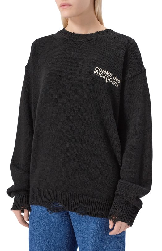 Пуловер Comme des Fuckdown CFABW01520 Чёрный  CFABW01520 Фото 3