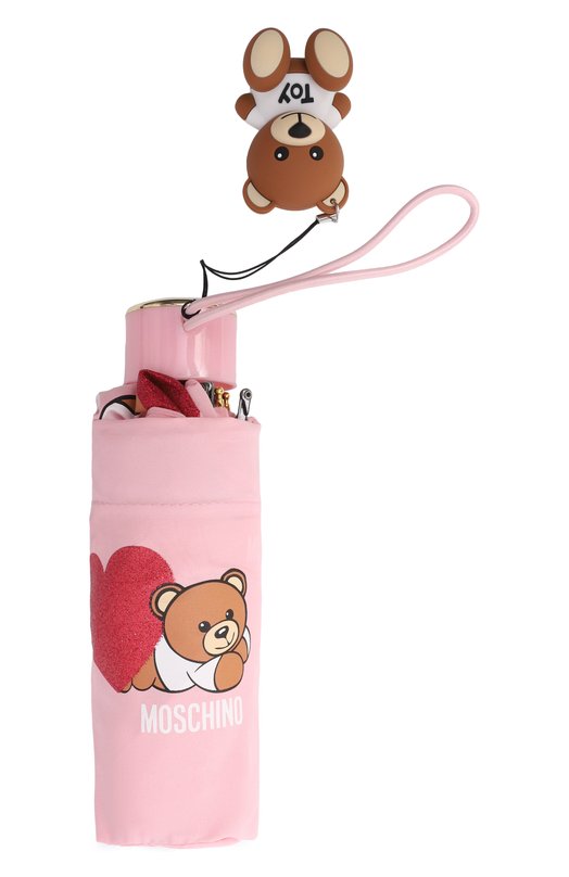 Складной зонт Moschino 8188-SUPERMINI Розовый  8188-SUPERMINI Фото 5