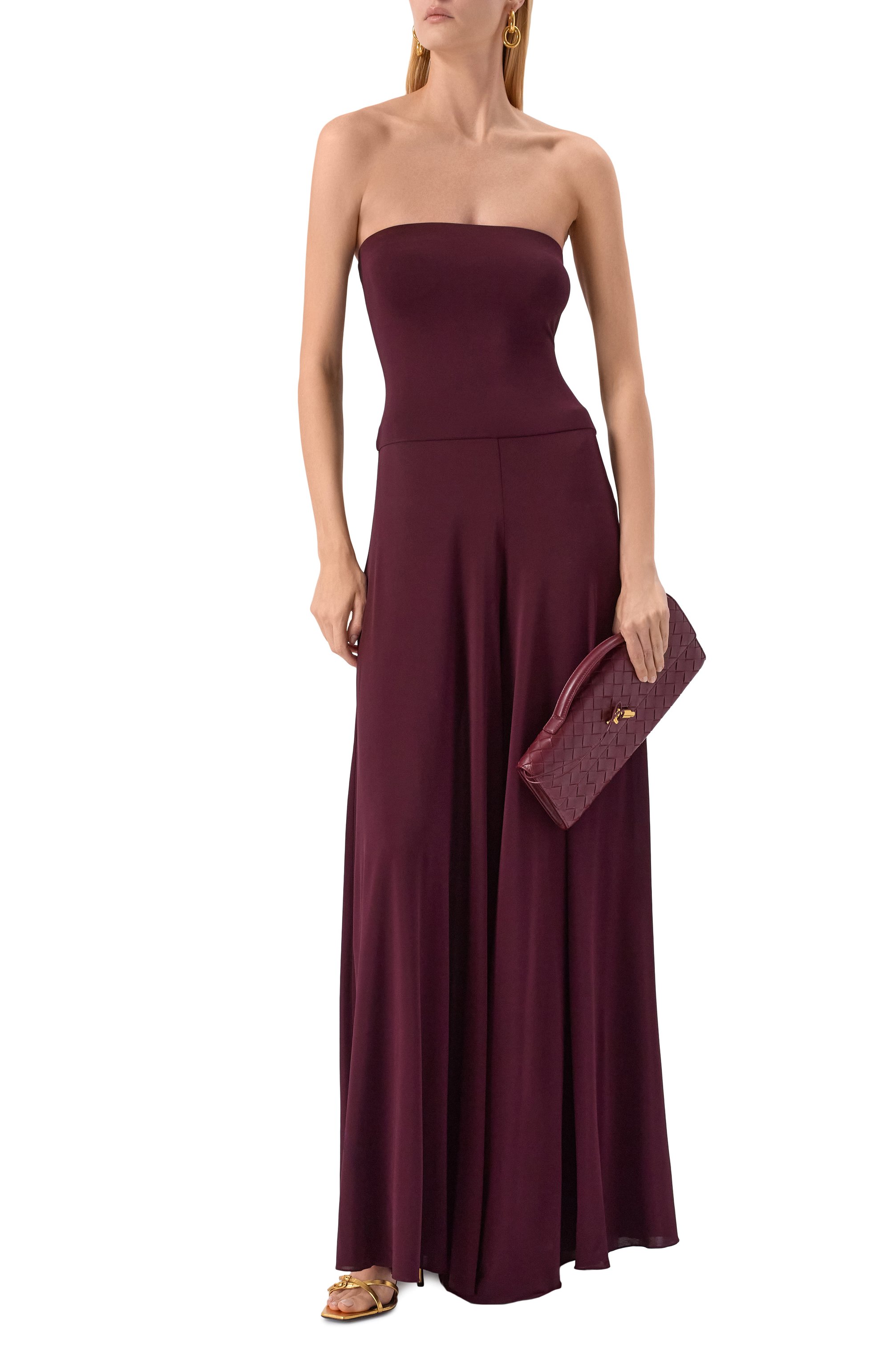 Комбинезон из вискозы ALAIA, арт. AA9U0025J050B, фото 2