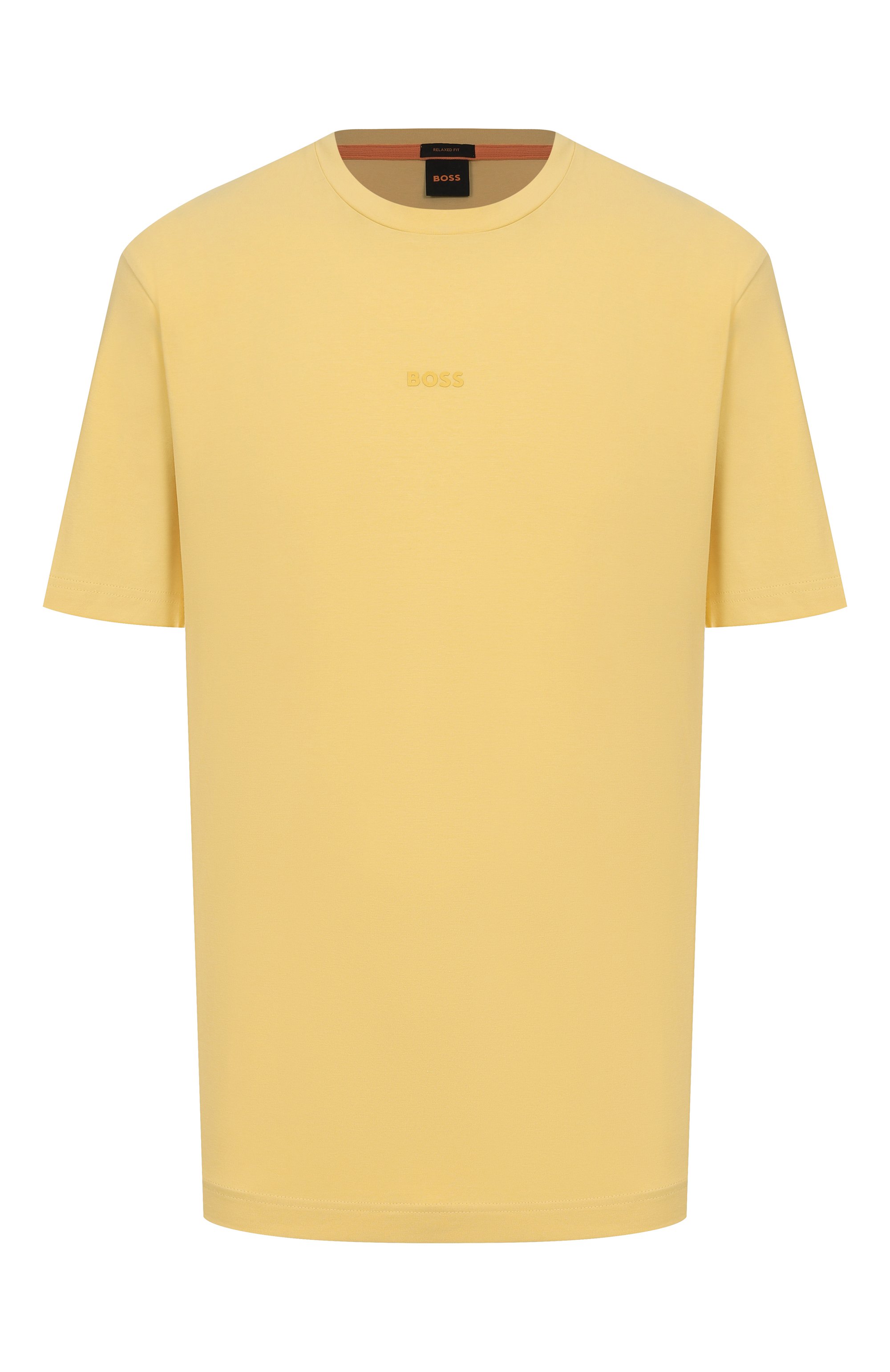 Хлопковая футболка BOSS ORANGE, арт. 50473278, фото 1