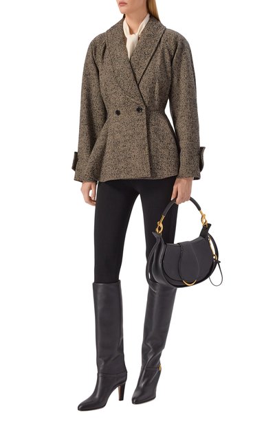 Шерстяное полупальто CHLOÉ, арт. CH26SMA60263, фото 2