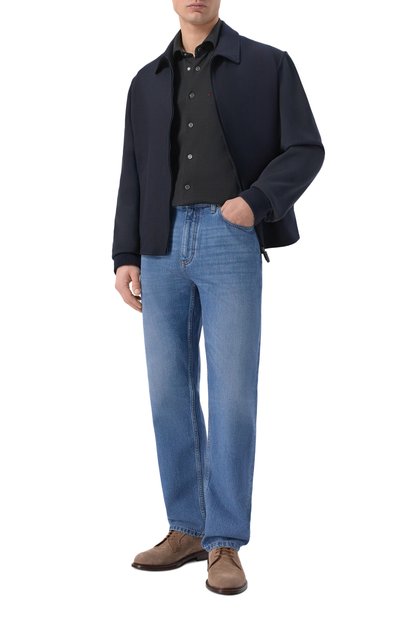 Хлопковая рубашка KITON, арт. UMCNERHH09601, фото 2