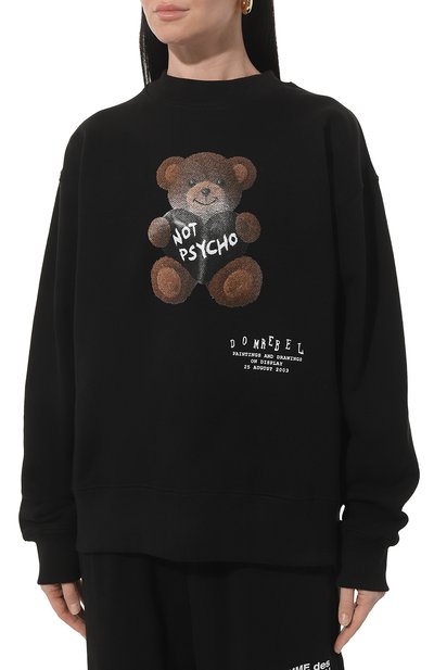 Хлопковый свитшот DOMREBEL, арт. CRAZY/SWEATSHIRT, фото 3
